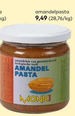 Promotie: Amandelpasta