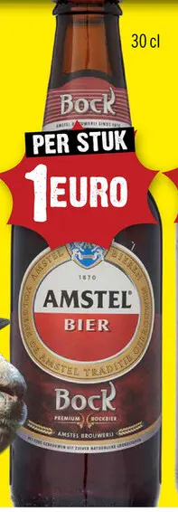 Aanbieding: Amstel Bock