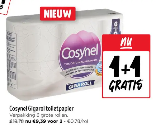 Aanbieding: Gigarol toiletpapier