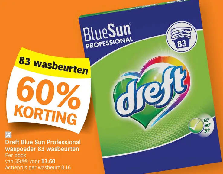 Promotie: Blue Sun Professional waspoeder