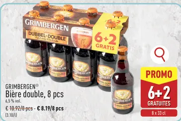 Offre: GRIMBERGEN Bière double