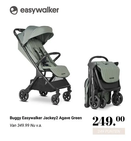 Aanbieding: Buggy Jackey2 Agave Green