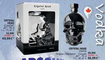 Aanbieding: CRYSTAL HEAD CLASSIC