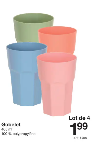 Offre: Gobelet