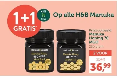 Aanbieding: Manuka Honing 70 MGO
