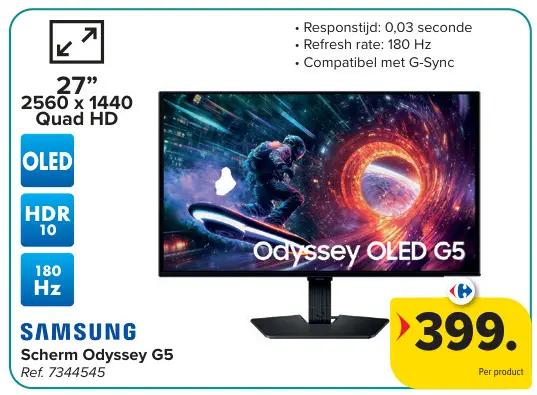 Promotie: Scherm Odyssey G5
