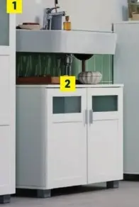 Aanbieding: Onderkast wastafel Basel