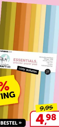 Promotie: Gekleurd papier