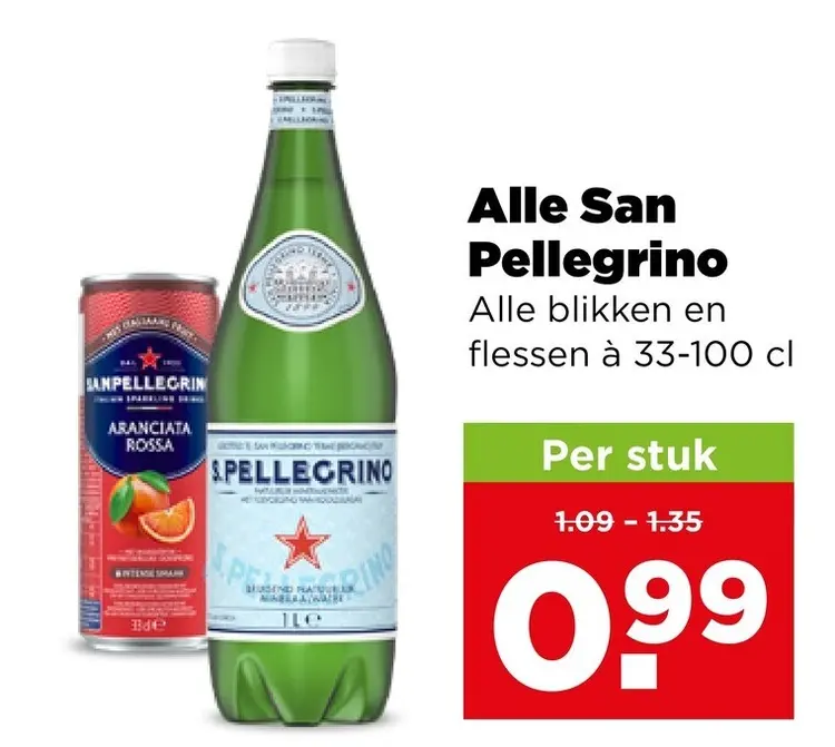Aanbieding: San Pellegrino