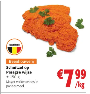 Aanbieding: Schnitzel op Praagse wijze