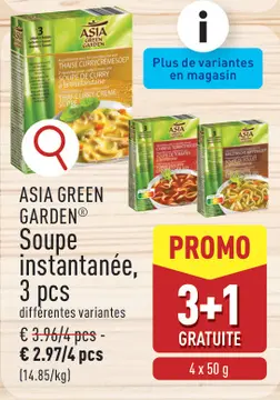 Offre: Soupe instantanée