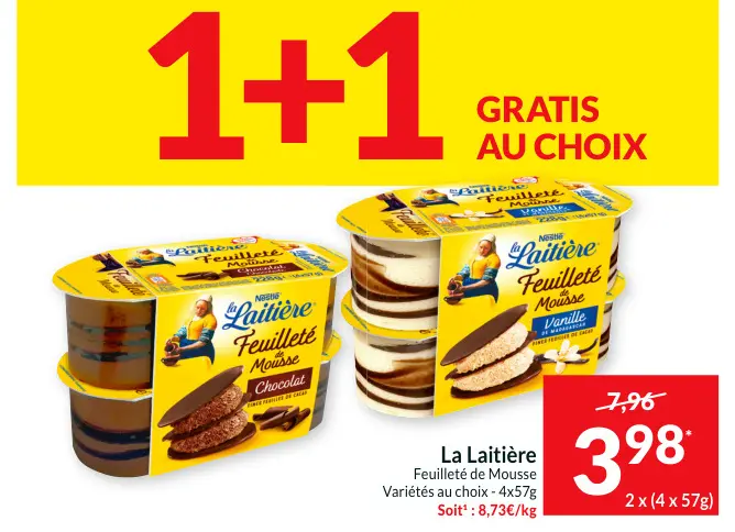 Offre: Feuilleté de Mousse
