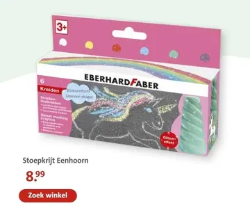 Aanbieding: Stoepkrijt Eenhoorn