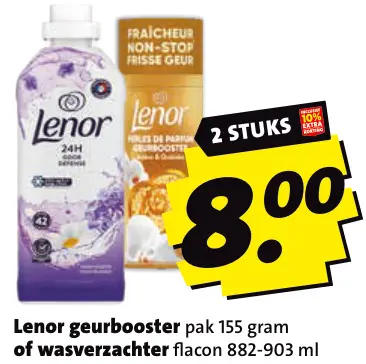 Aanbieding: Geurbooster of wasverzachter
