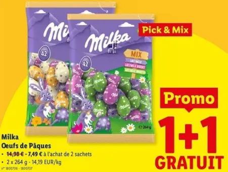Offre: Oeufs de Pâques