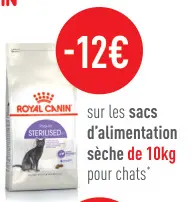 Offre: Sacs d'alimentation sèche pour chats
