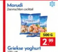 Promotie: Marudi Zeevruchten cocktail