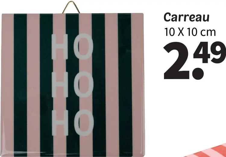 Offre: Carreau