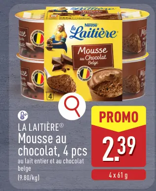 Offre: Mousse au chocolat