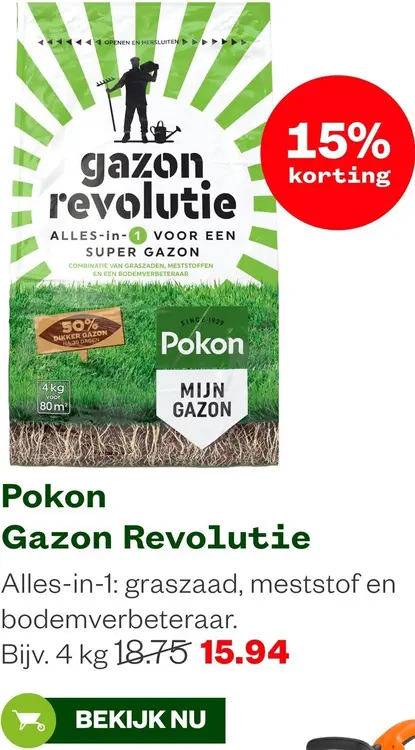 Aanbieding: Gazon Revolutie