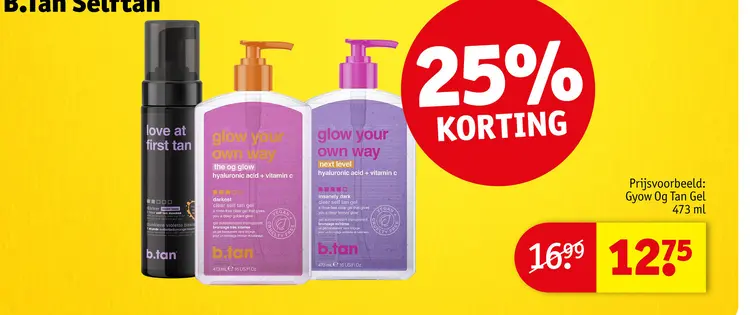 Aanbieding: B.tan selftan