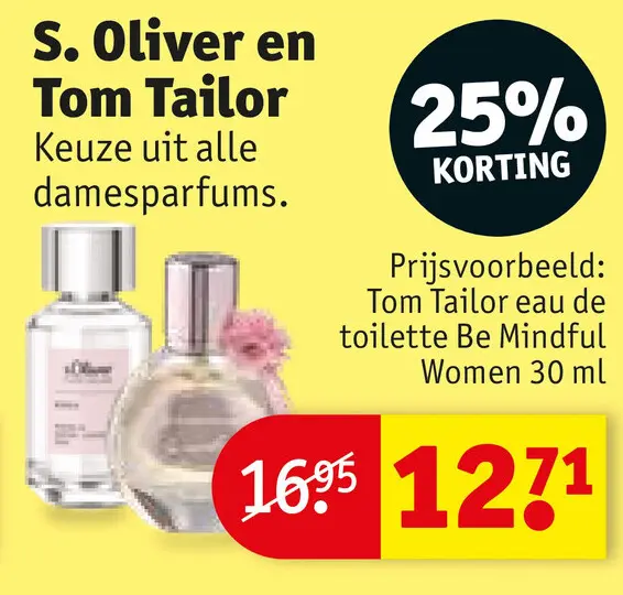 Promotie: eau de toilette Be Mindful Women