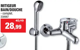Offre: Mitigeur bain/douche