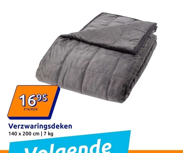Aanbieding: Verzwaringsdeken