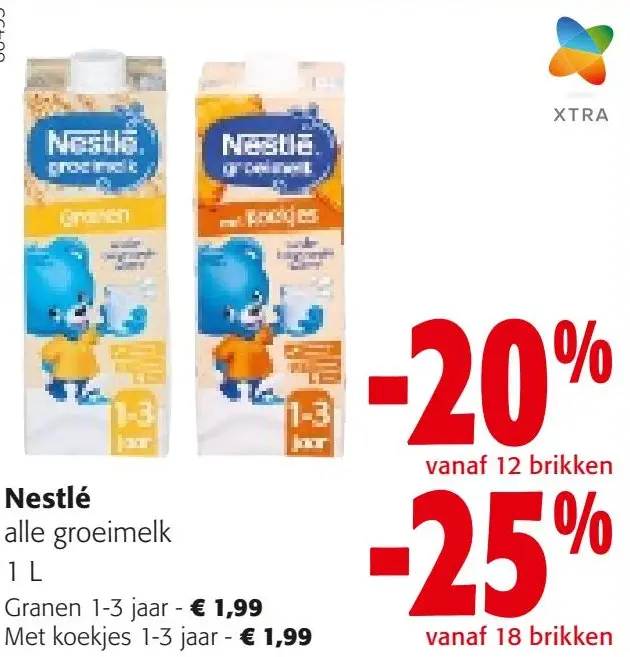 Aanbieding: alle groeimelk
