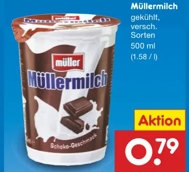 Aanbieding: Müllermilch