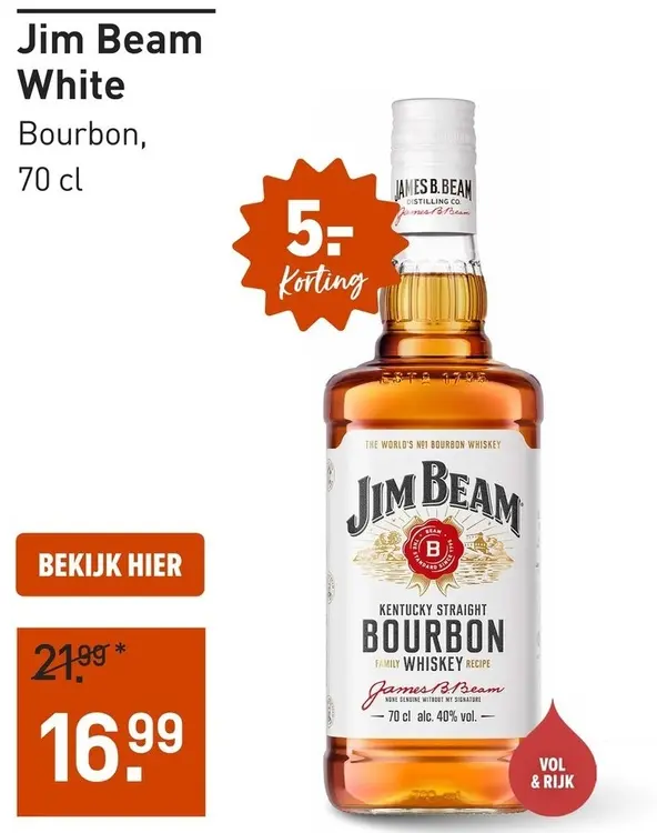 Aanbieding: Jim Beam White
