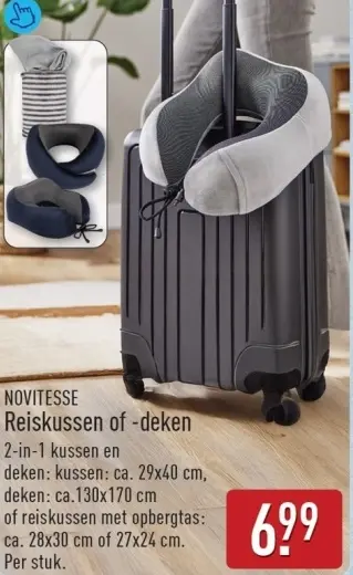 Aanbieding: Reiskussen of -deken