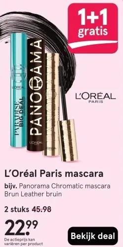 Aanbieding: Paris mascara