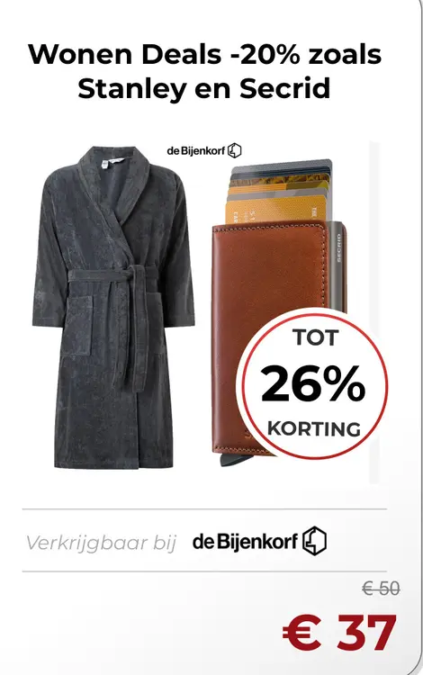 Aanbieding: Wonen Deals