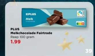 Aanbieding: Melkchocolade Fairtrade