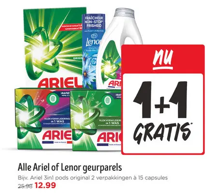 Aanbieding: Alle Ariel of Lenor geurparels