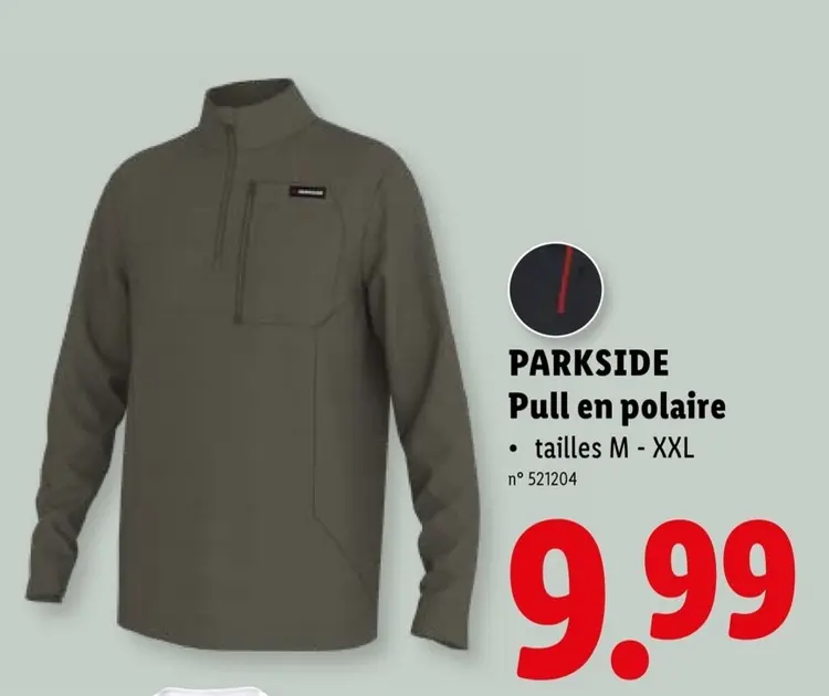Offre: Pull en polaire