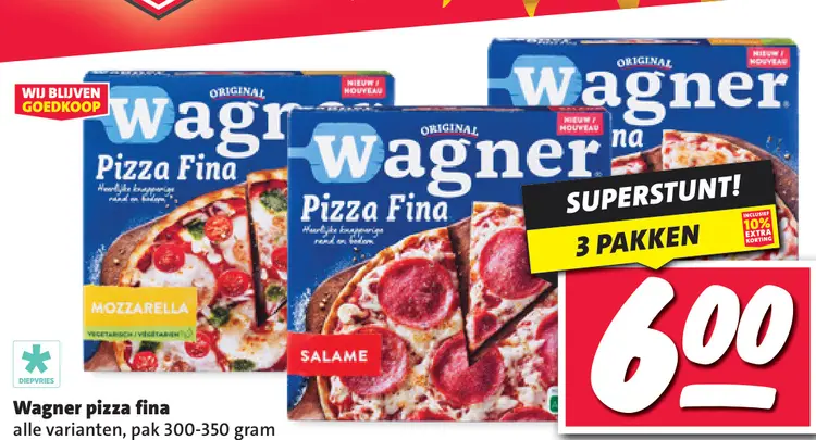 Aanbieding: pizza fina