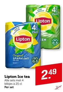 Aanbieding: Lipton Ice tea
