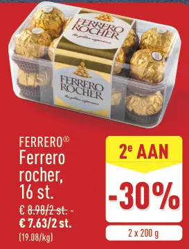 Promotie: Ferrero rocher