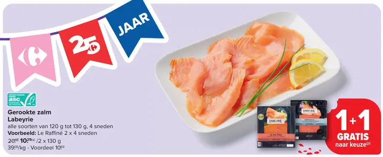 Aanbieding: Gerookte zalm