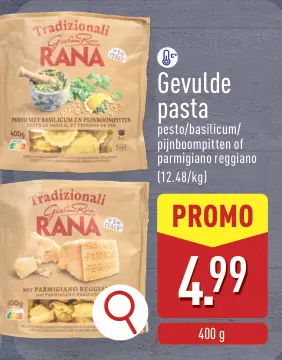 Promotie: Gevulde pasta