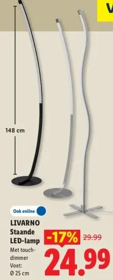 Aanbieding: Staande LED-lamp