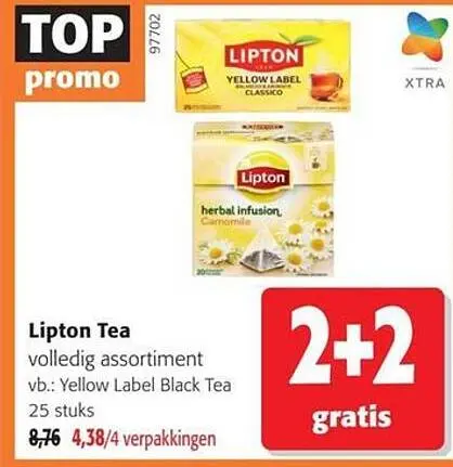 Promotie: Lipton Tea