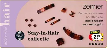 Aanbieding: Stay-in-Hair collectie