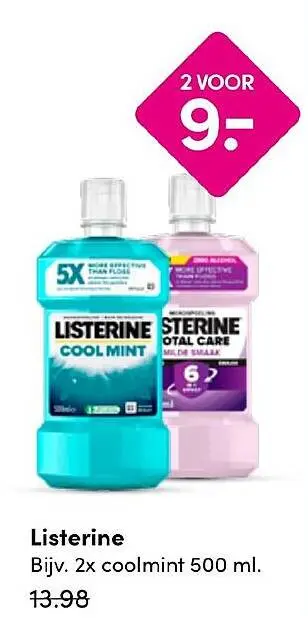 Aanbieding: Listerine