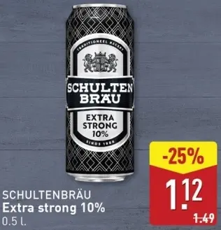 Aanbieding: Extra strong 10%