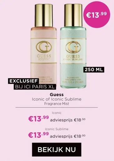 Aanbieding: Iconic of Iconic Sublime Fragrance Mist
