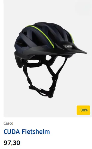 Aanbieding: CUDA Fietshelm