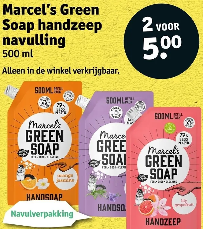 Promotie: Handzeep navulling